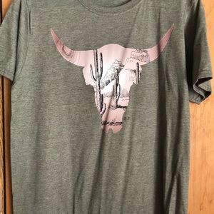 Skull with cactus 🌵 Tee